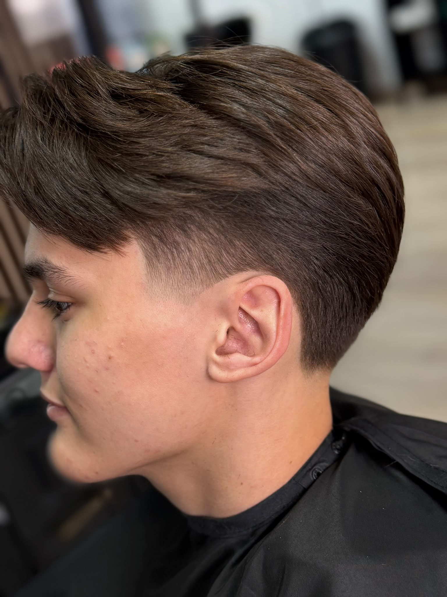 Trabajo de barbería