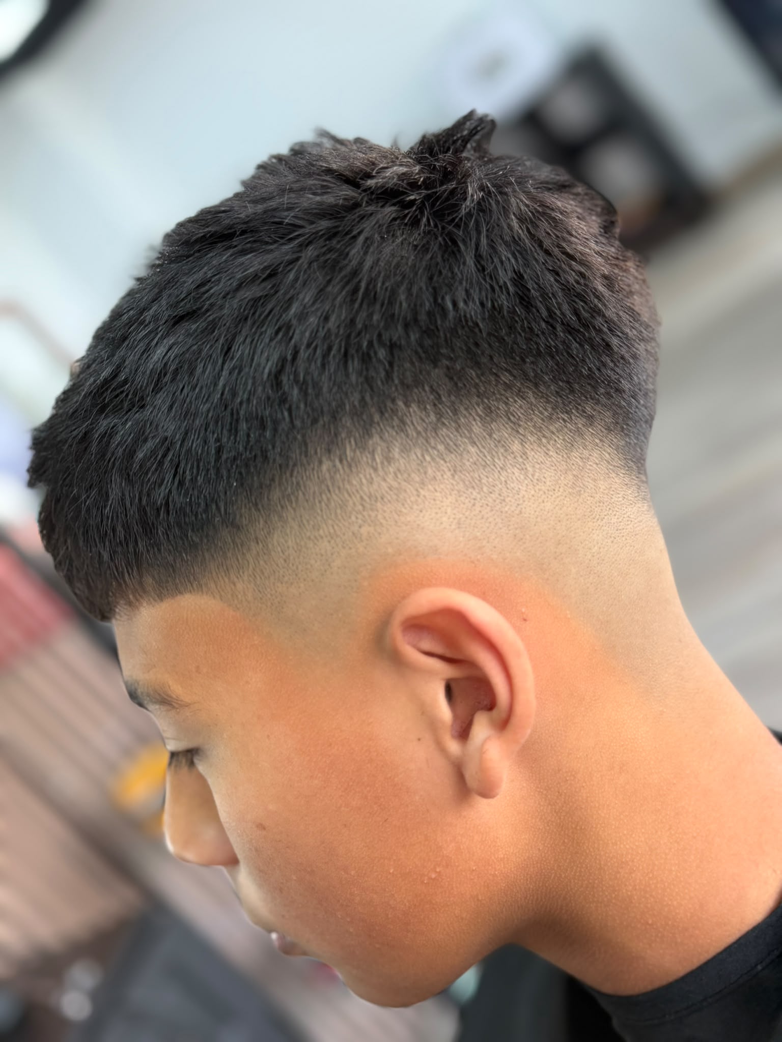 Trabajo de barbería