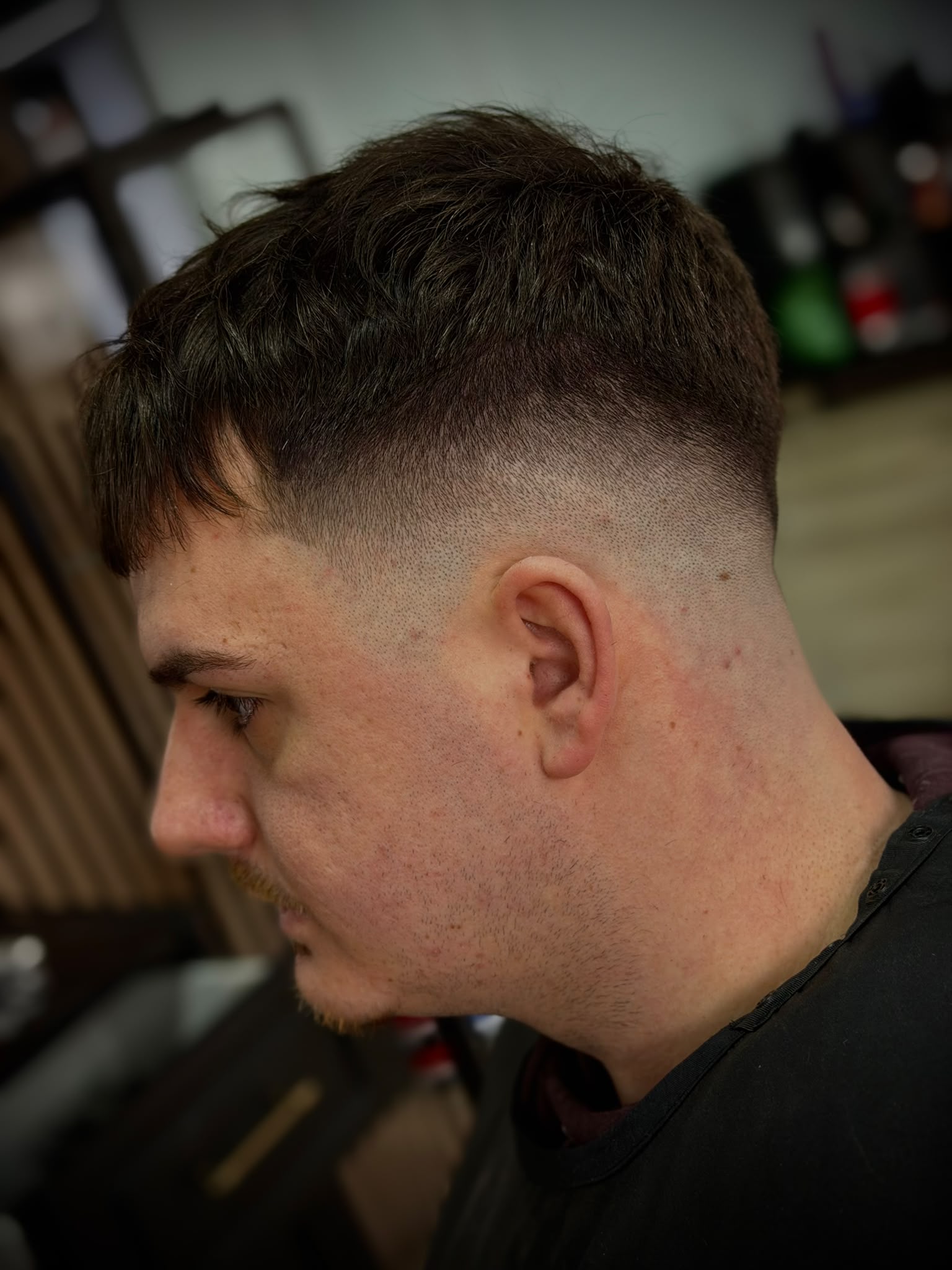 Trabajo de barbería