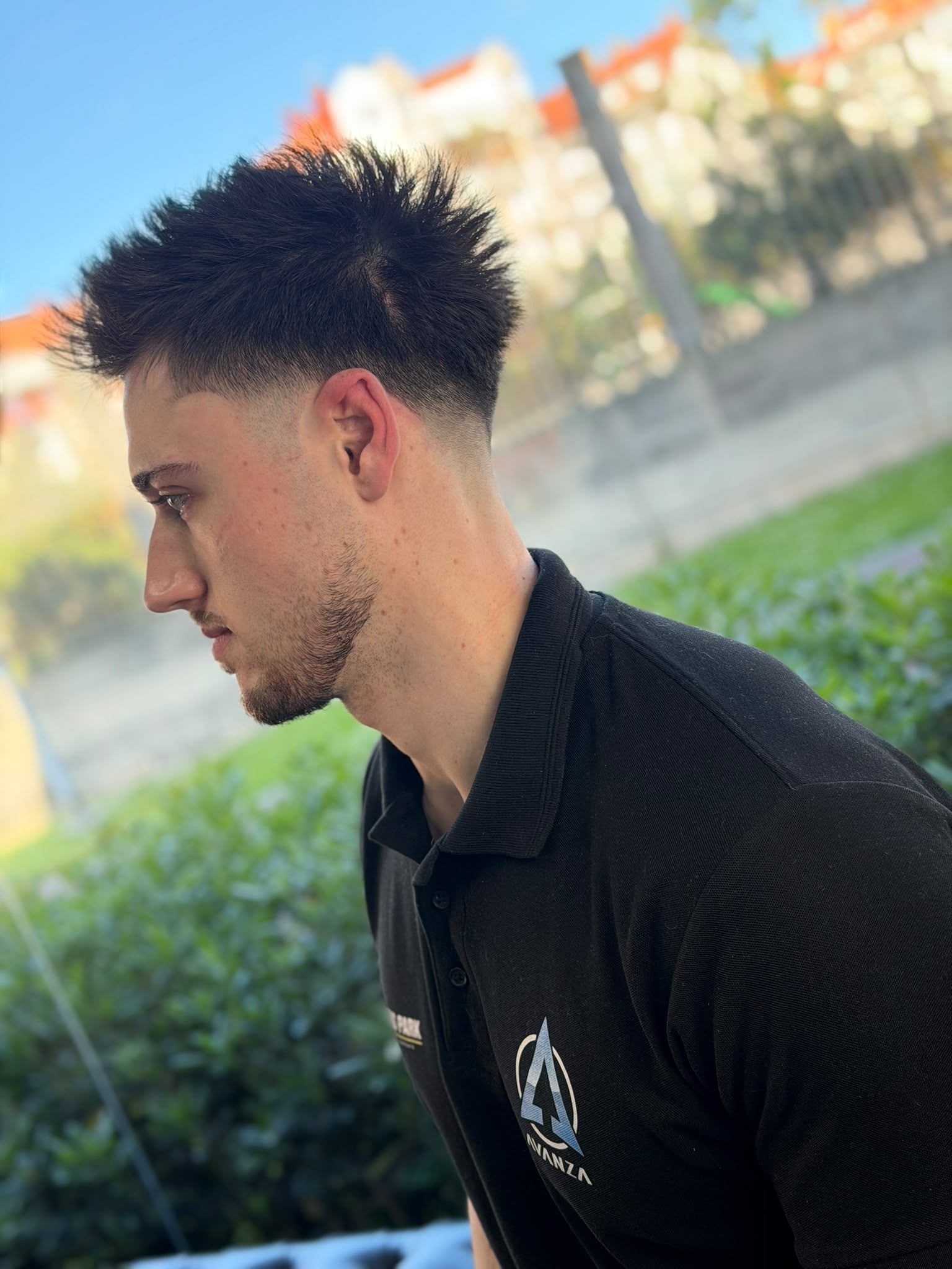 Trabajo de barbería